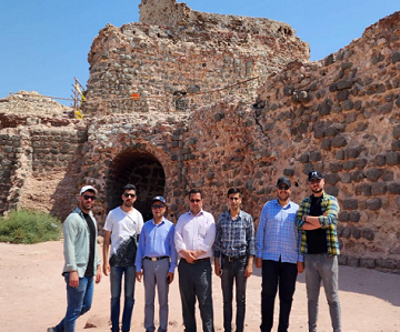 سفر علمی و بازدید میدانی دانشجویان گروه جغرافیای سیاسی از استان هرمزگان