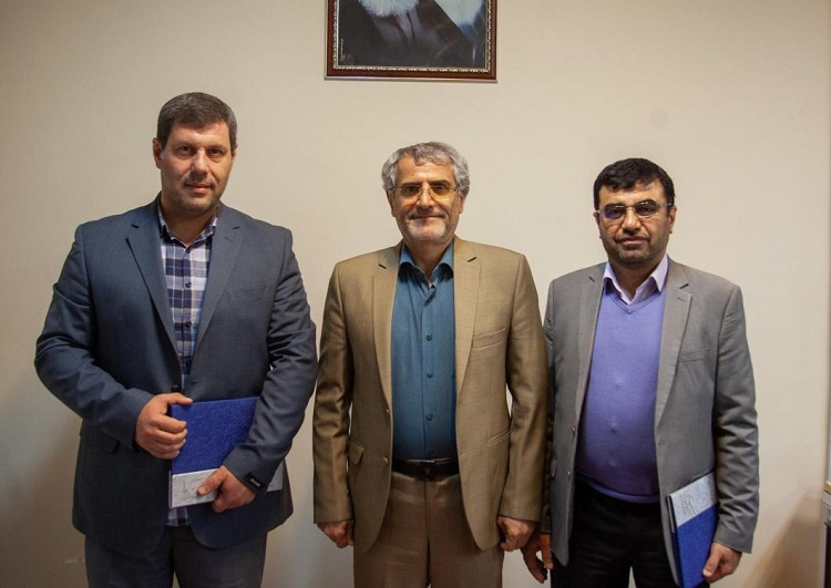 مراسم تودیع و معارفه مدیریت مالی و حسابداری دانشگاه برگزار شد