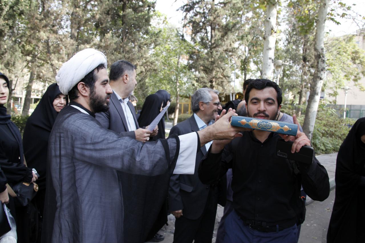 بدرقه کاروان زیارتی اربعین دانشجویان دانشگاه تربیت مدرس   